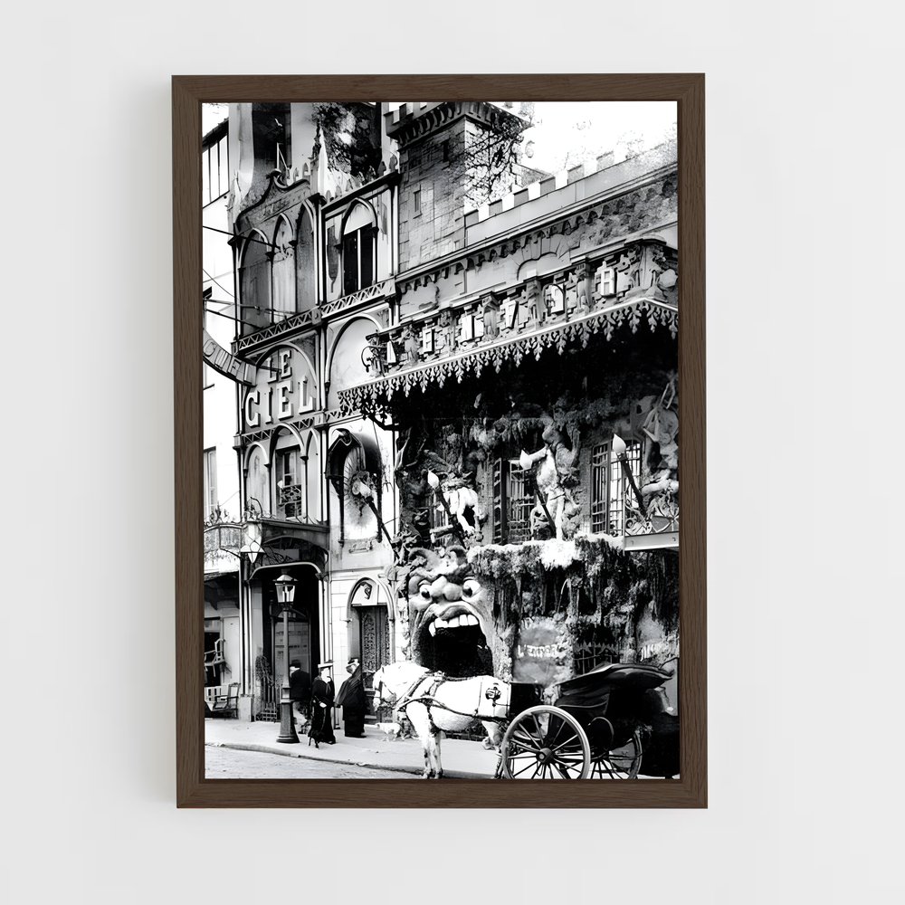 Poster La Calèche Parisienne – affiche Jeux Olympiques (vue 5)